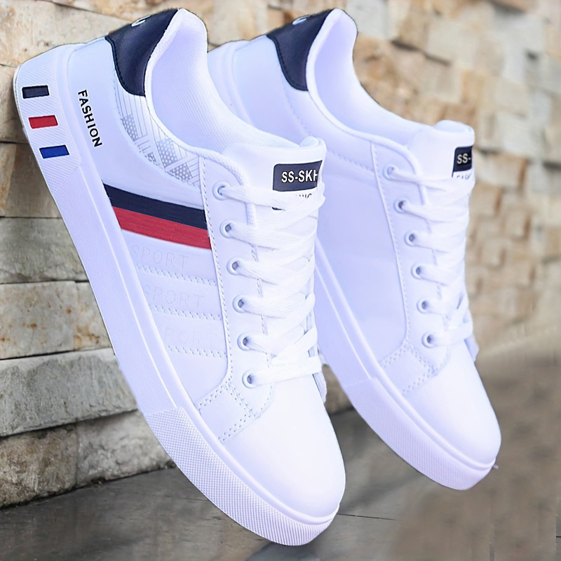 Men Formal Wear Design - Men's Low-Top Skateboarding Sneakers - Breathable