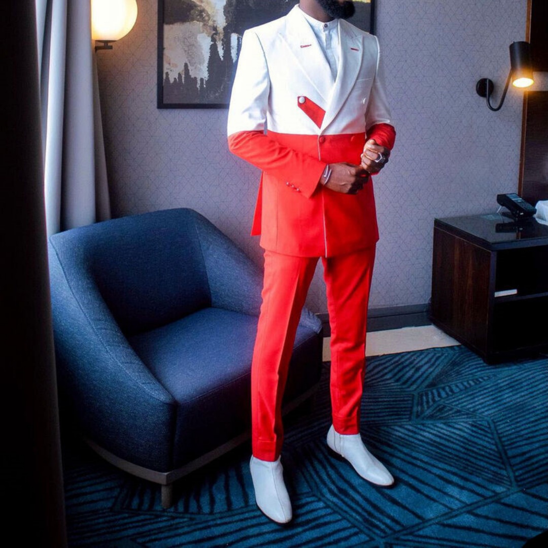 Men'S Formal Wear Not Suit - New Men's Suits 2 Pieces White