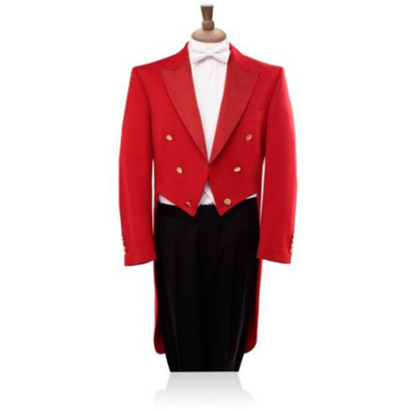 Red Tuxedo Tailcoat Collection - Formal Wear For Men Black Suit 评论和价格