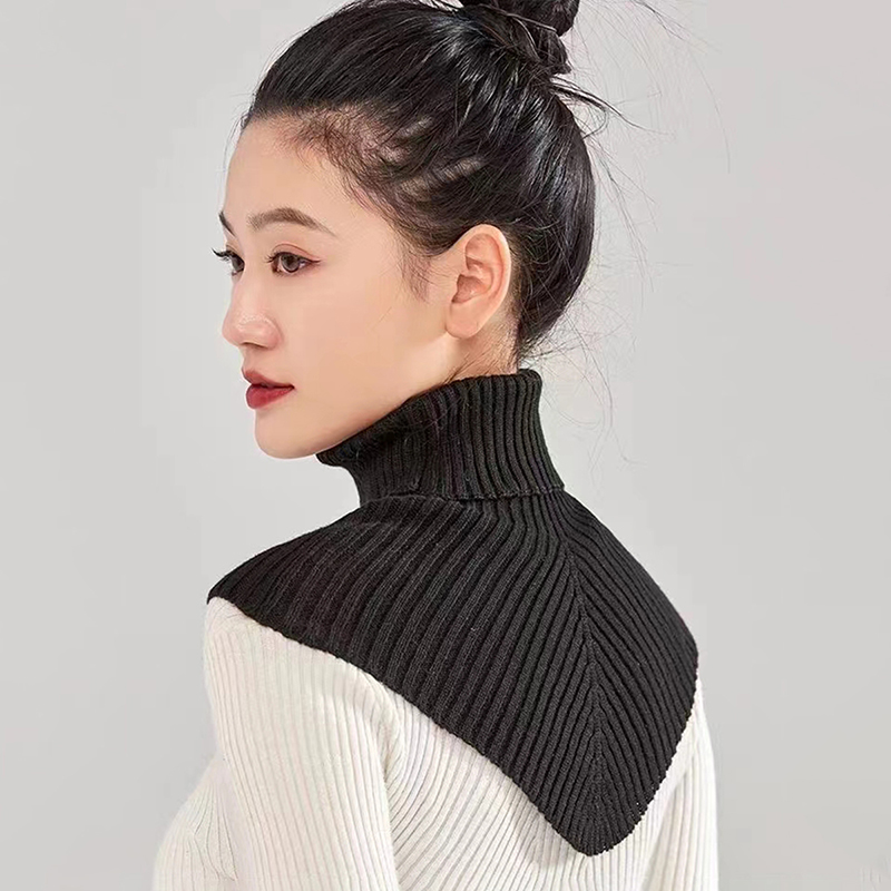 Women Winter Knitted Cotton Fa - Windsor Knot Tie 评论和价格