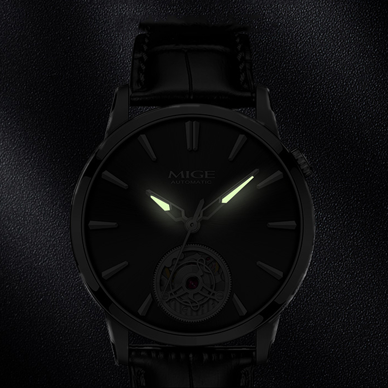 MIGE Slim Men Hollow Automatic - Men'S Formal Wear Watches 评论和价格