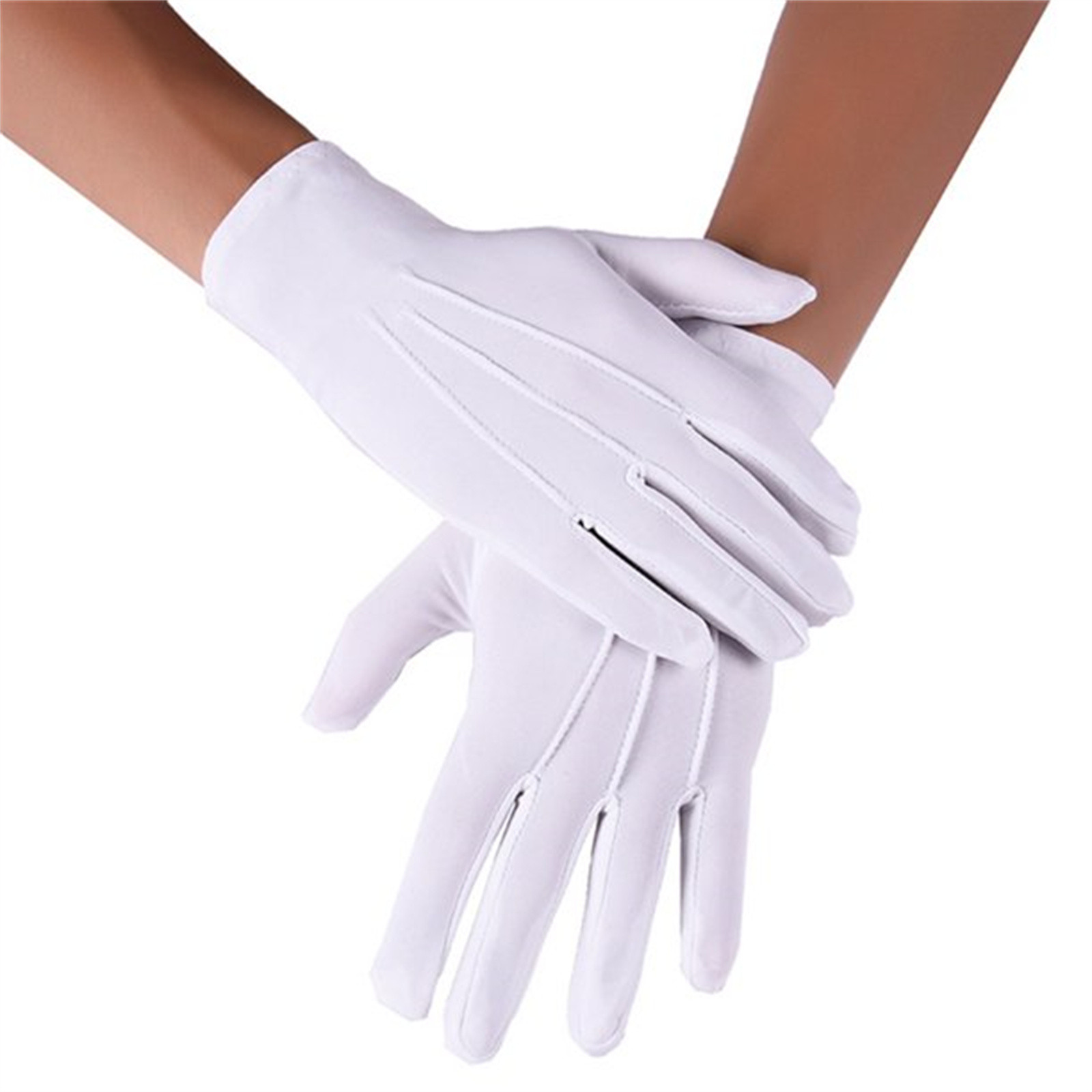 1/3/5/10 Pairs White Formal Gl - Formal Wear Gloves Men 评论和价格