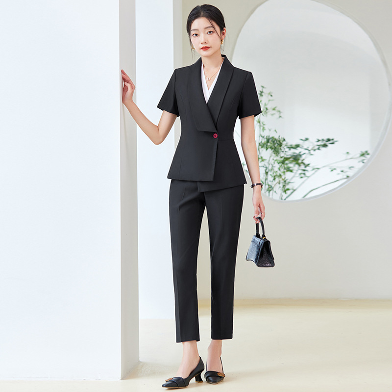 2025Summer New Short Sleeve Su - Dress Pant Flat Front 评论和价格