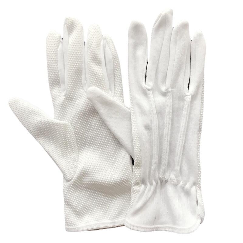 4PCS White Cotton Gloves Men F - Formal Wear Gloves Men 评论和价格