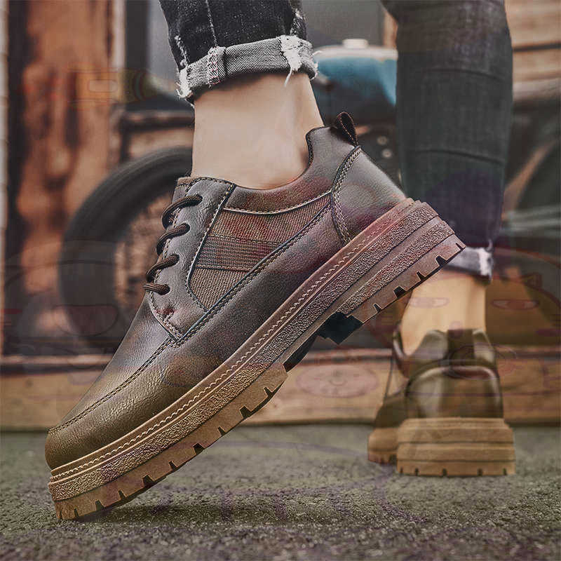 Dark Natural Leather Fashion T - Men'S Best Sneakers For Formal Wear 评论和价格