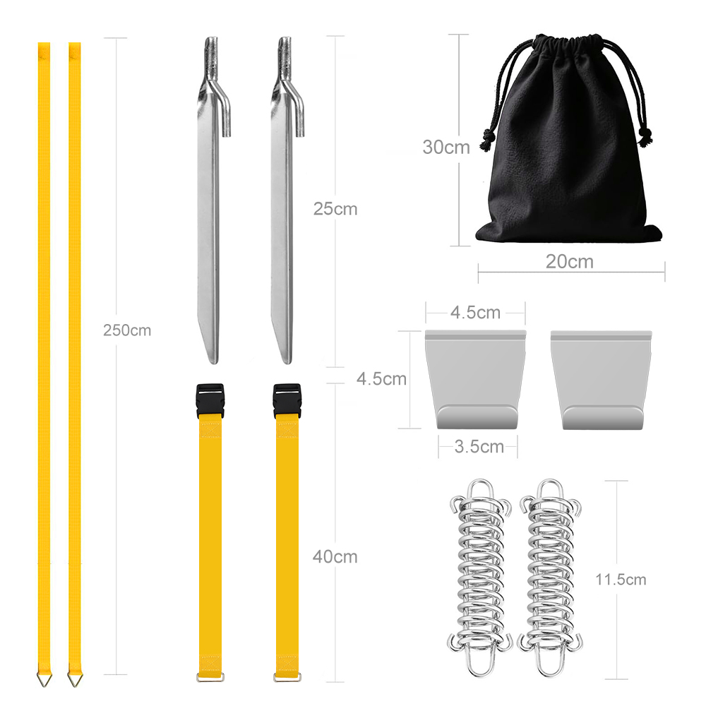 Windproof Awning Tie Down for  - Windsor Knot Tie 评论和价格