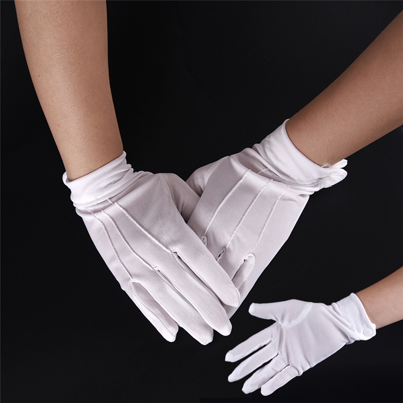 1Pair White Formal Gloves Men  - Formal Wear Gloves Men 评论和价格