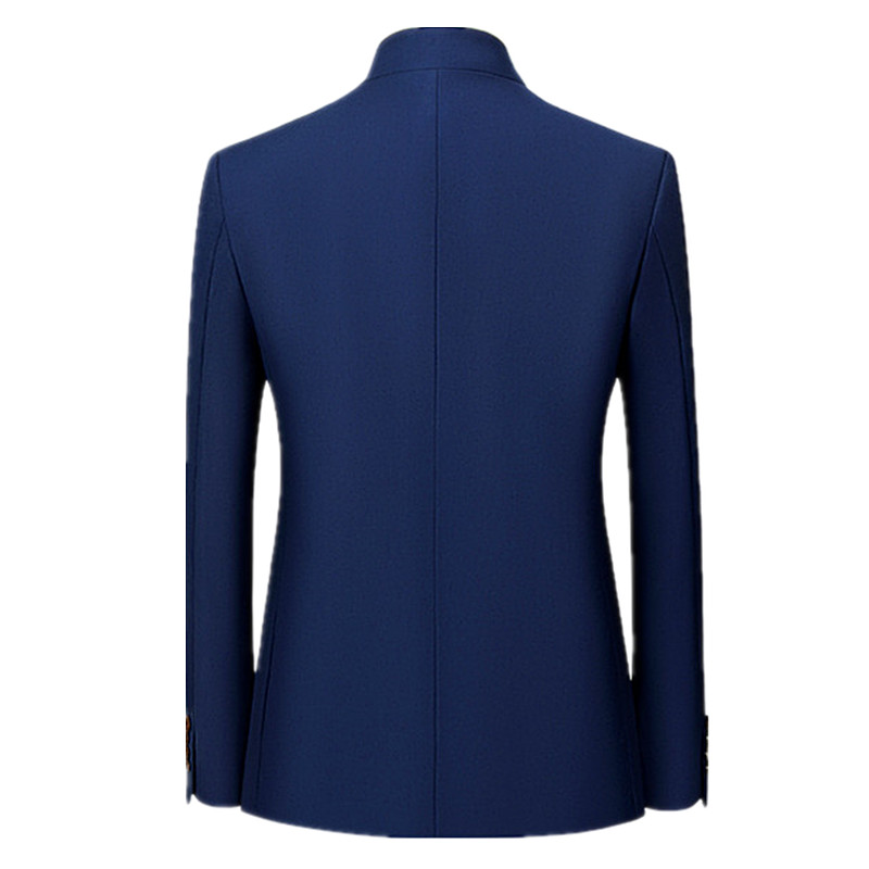 2026 Men's Chinese Style Long  - Formal Wear For Men Black Suit 评论和价格