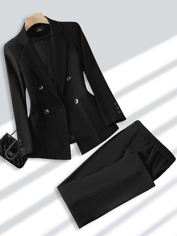 Fashion Ladies Pant Suit Forma - Formal Wear For Men Black Suit 评论和价格