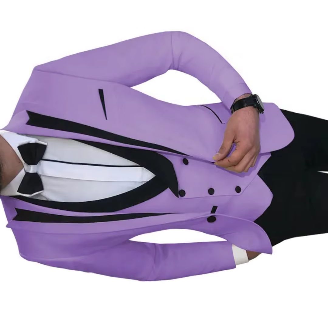 3 Piece Men's Wedding Suit Set - Men'S Formal Wear Not Suit 评论和价格