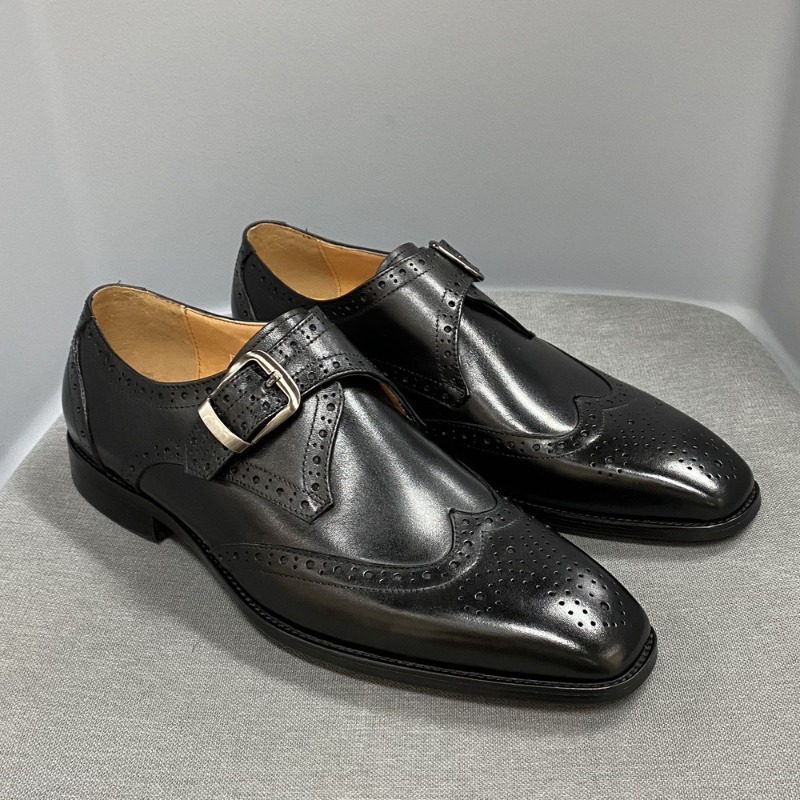 Men's Casual Shoes Carving Lea - Men Formal Wear Design 评论和价格
