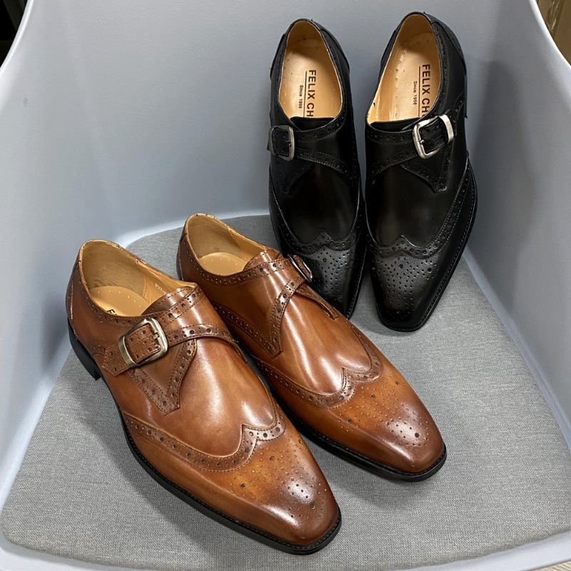 Men's Casual Shoes Carving Lea - Men Formal Wear Design 评论和价格