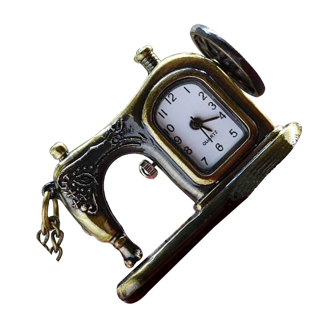 Sewing Machine Shaped Pocket W - Men'S Formal Wear Watches 评论和价格