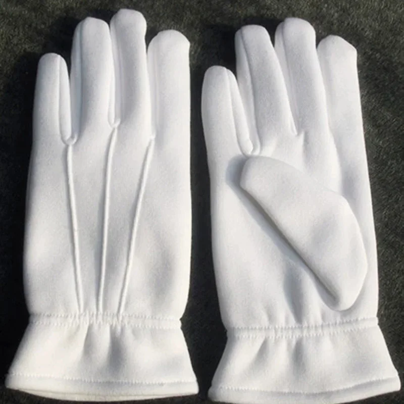 Men White Warmer Gloves Formal - Formal Wear Gloves Men 评论和价格