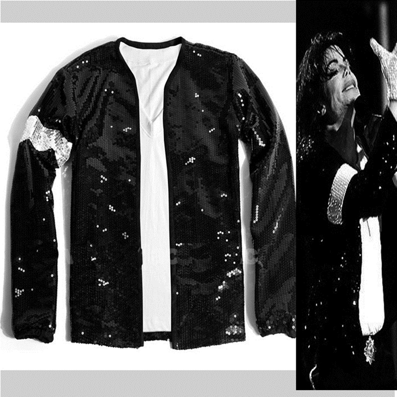 Rare Cosplay Michael Jackson B - Formal Wear Gloves Men 评论和价格