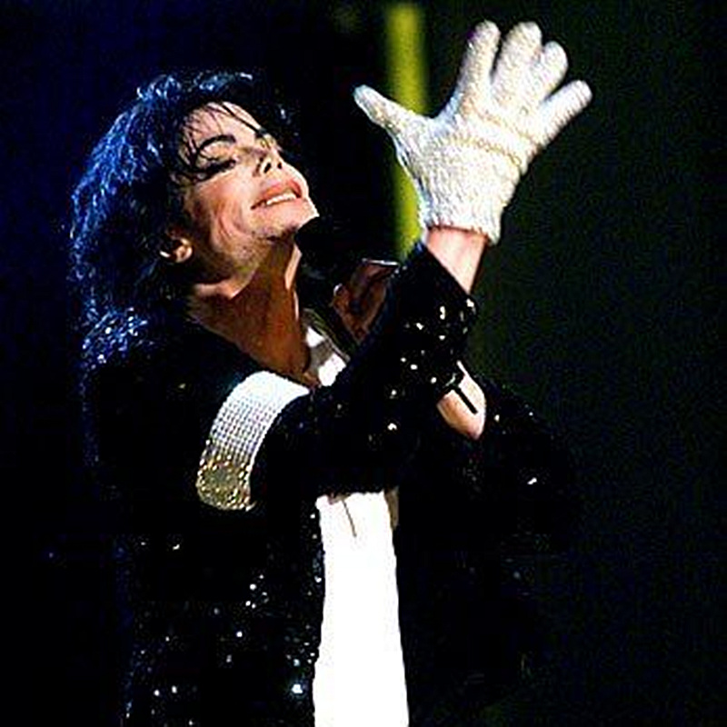 Rare Cosplay Michael Jackson B - Formal Wear Gloves Men 评论和价格
