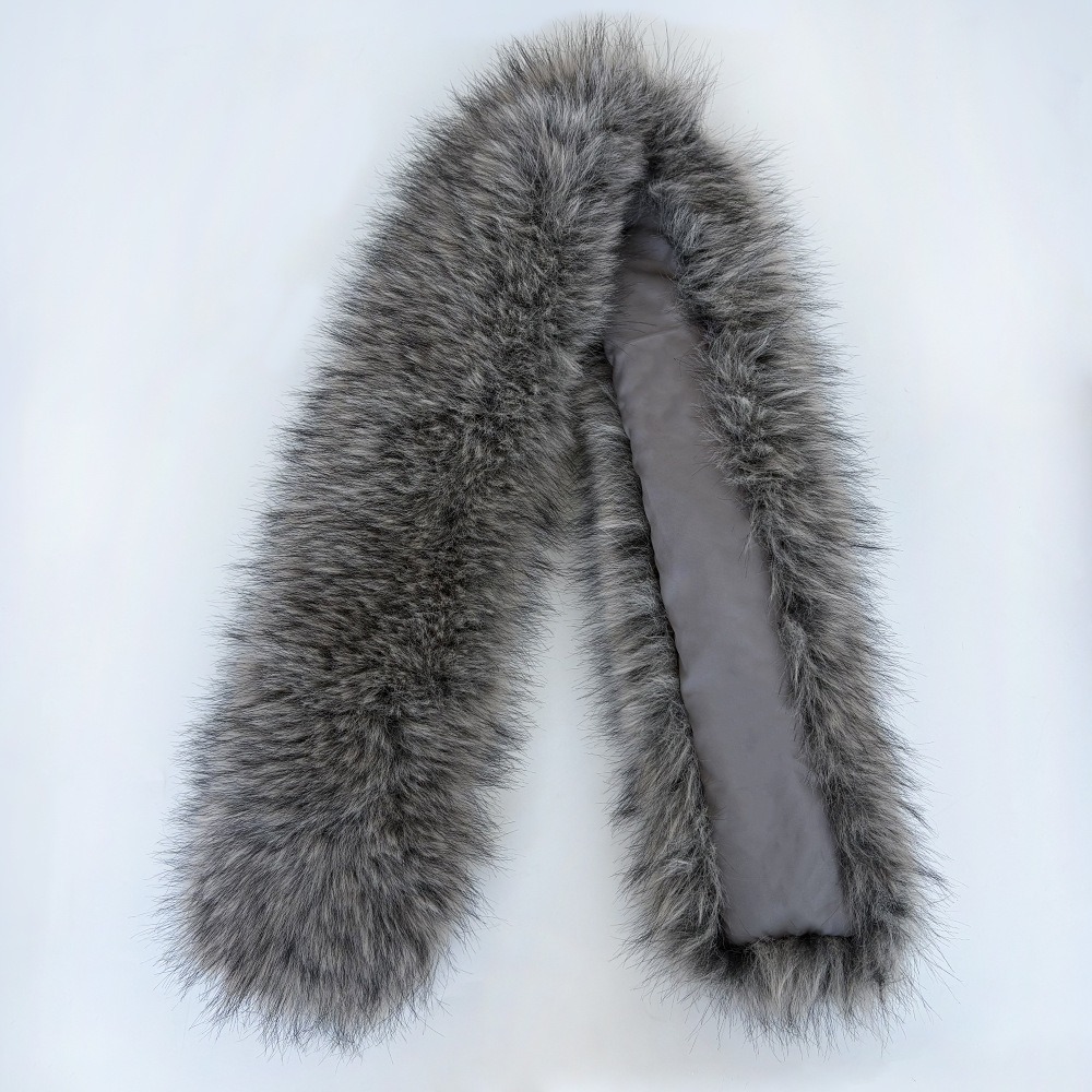 Lengthened Scarf Faux Fur Coll - Windsor Knot Tie 评论和价格