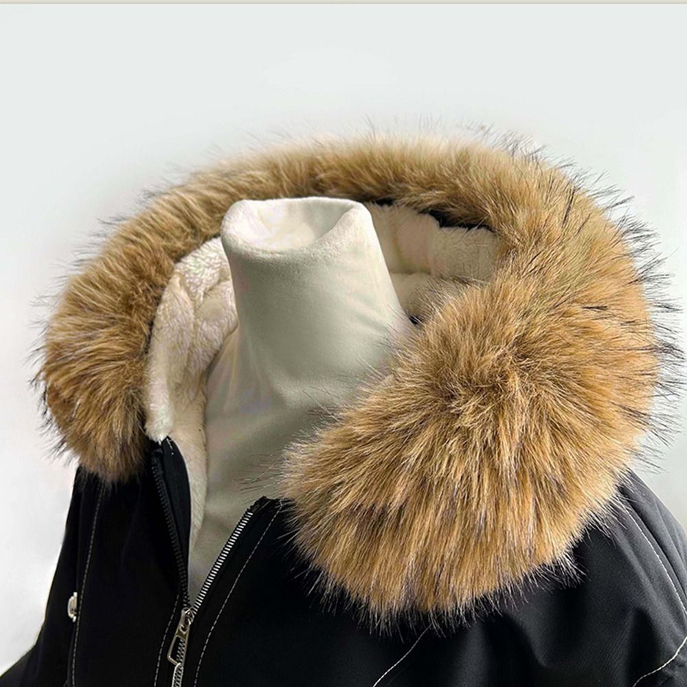 Lengthened Scarf Faux Fur Coll - Windsor Knot Tie 评论和价格