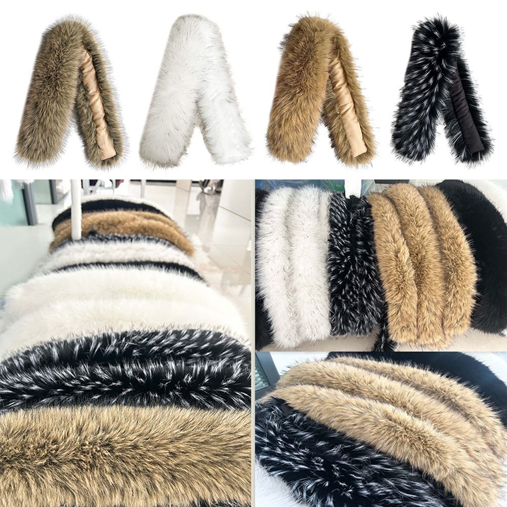 Lengthened Scarf Faux Fur Coll - Windsor Knot Tie 评论和价格