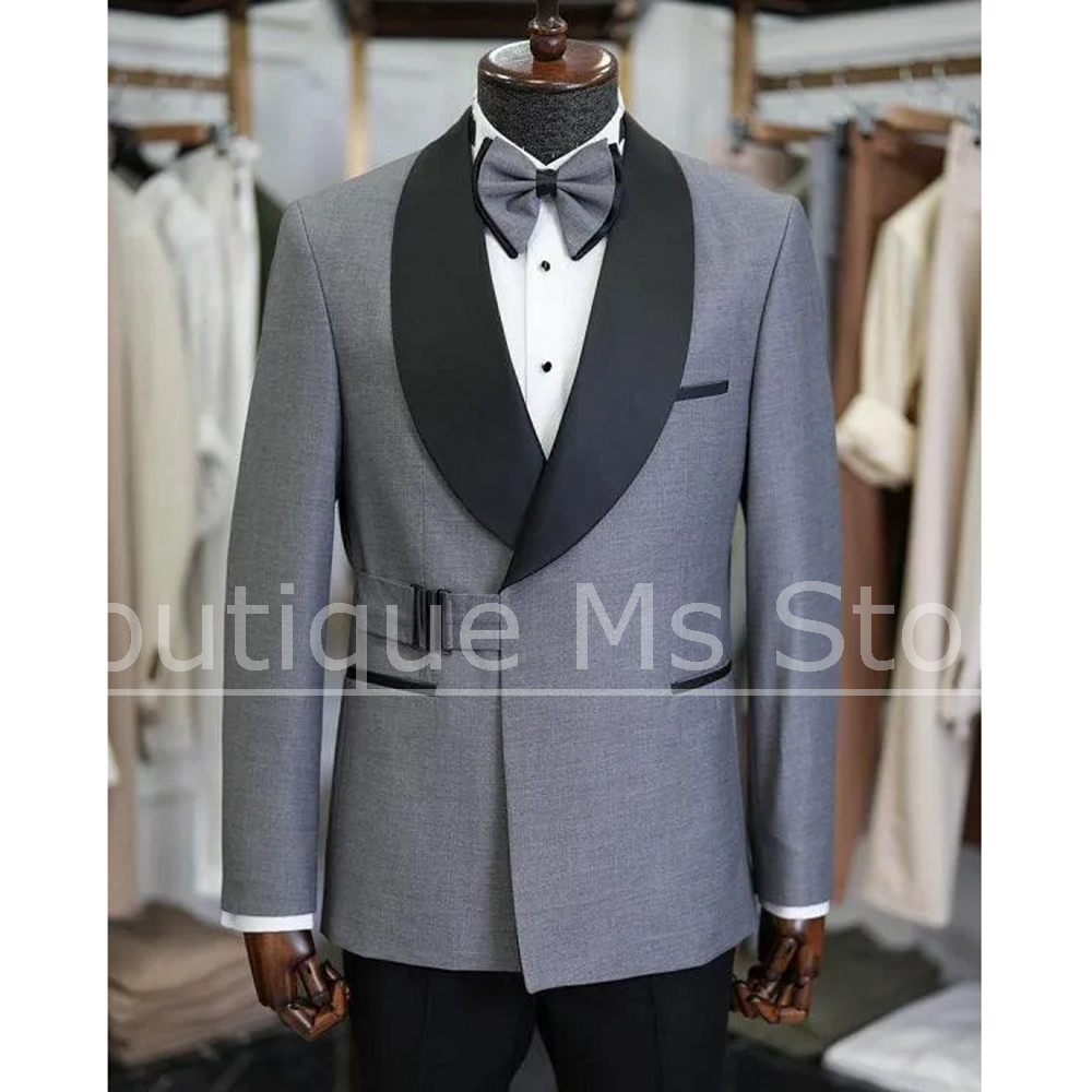 Chic Men Suit Fashion Shawl La - Men'S Formal Dinner Wear 评论和价格