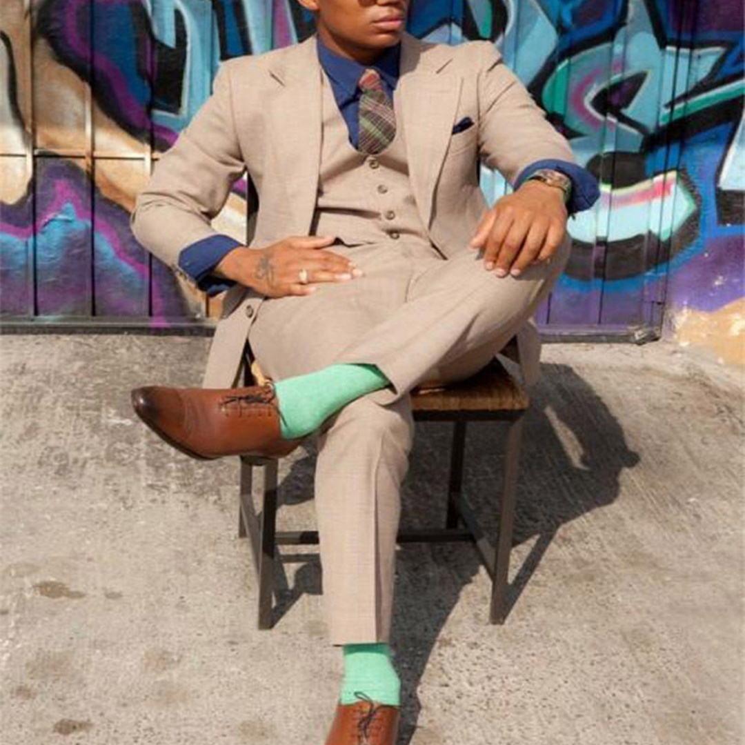 Ivory Slim Fit 3 Piece Men's W - Men'S Formal Wear Not Suit 评论和价格
