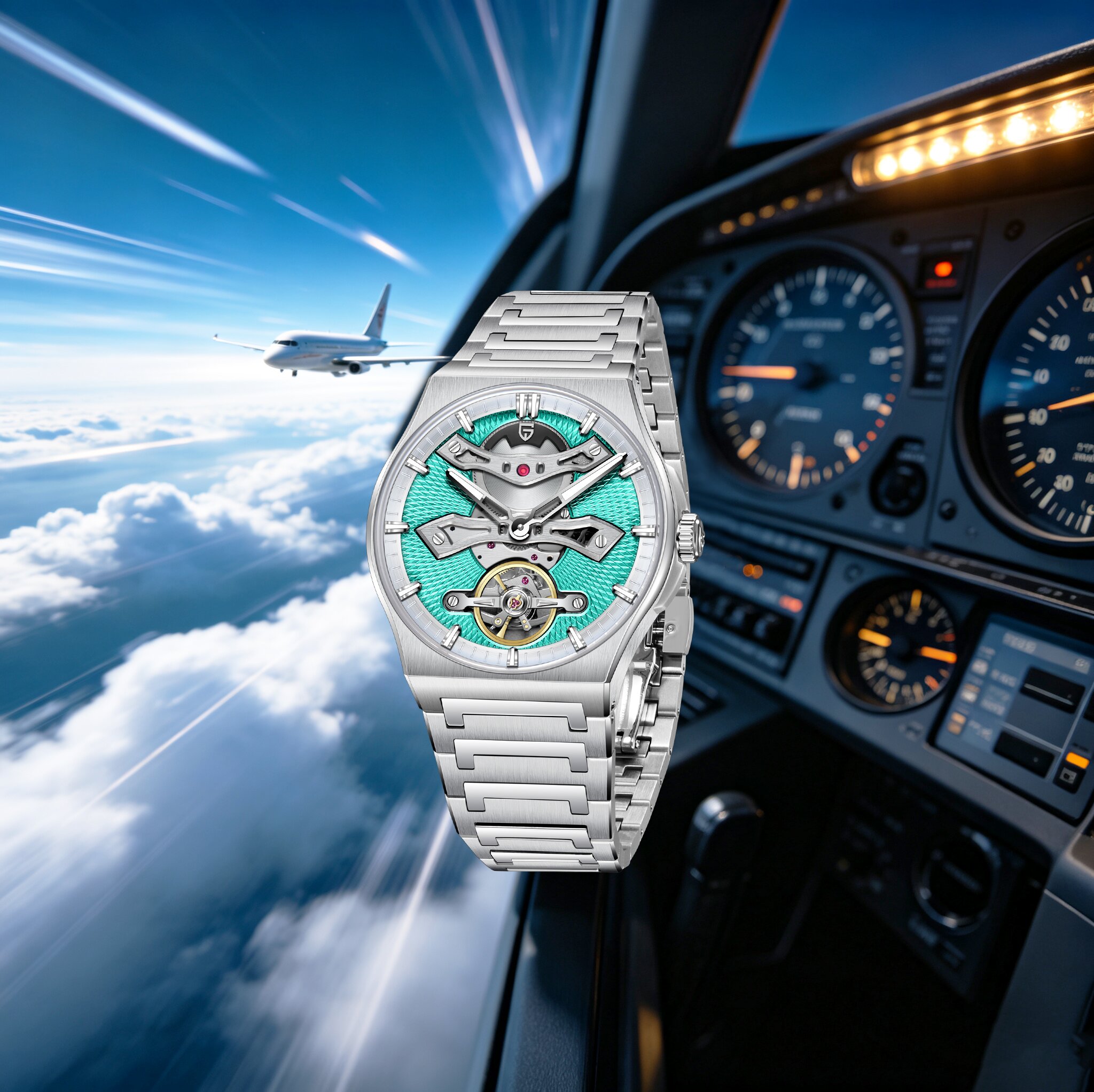 PAGANI DESIGN Men Luxury Elega - Men'S Formal Wear Watches 评论和价格