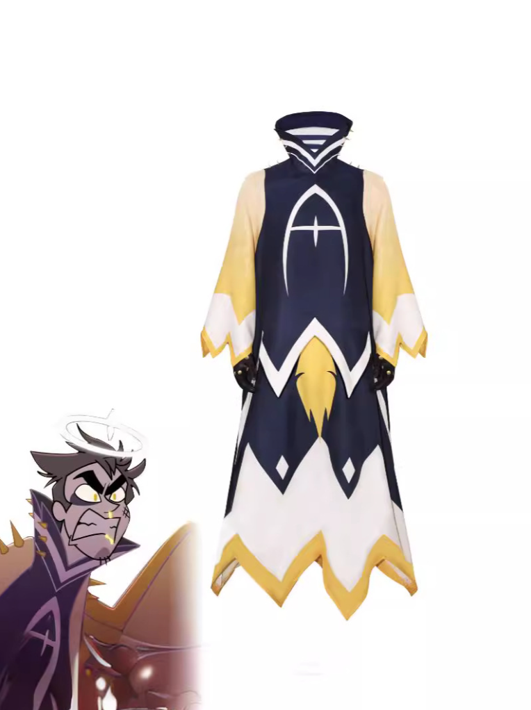 Hazbin Hotel Adam Blue Cosplay - Formal Wear Gloves Men 评论和价格