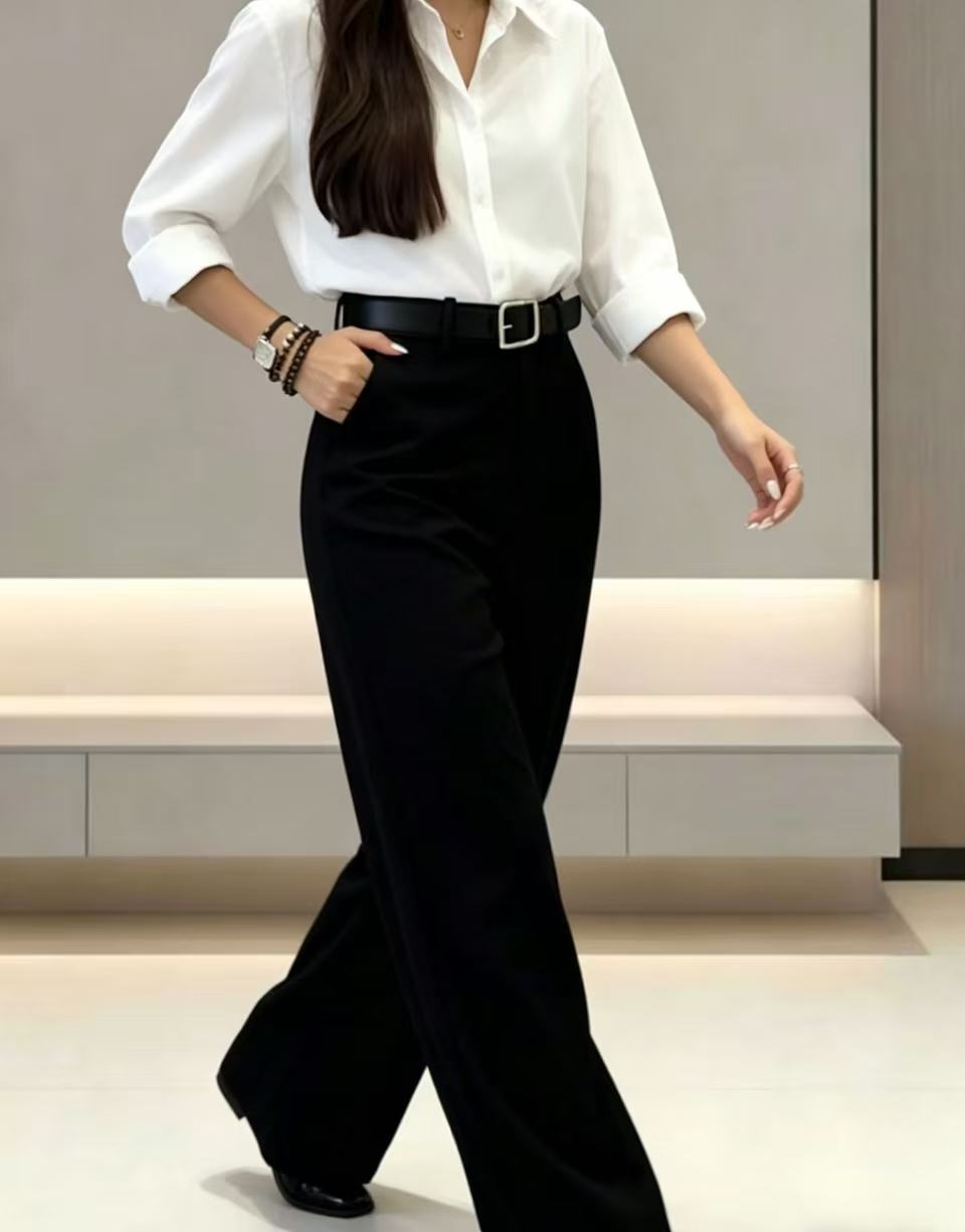 High Rise Front Dart Pleated P - Dress Pant Flat Front 评论和价格