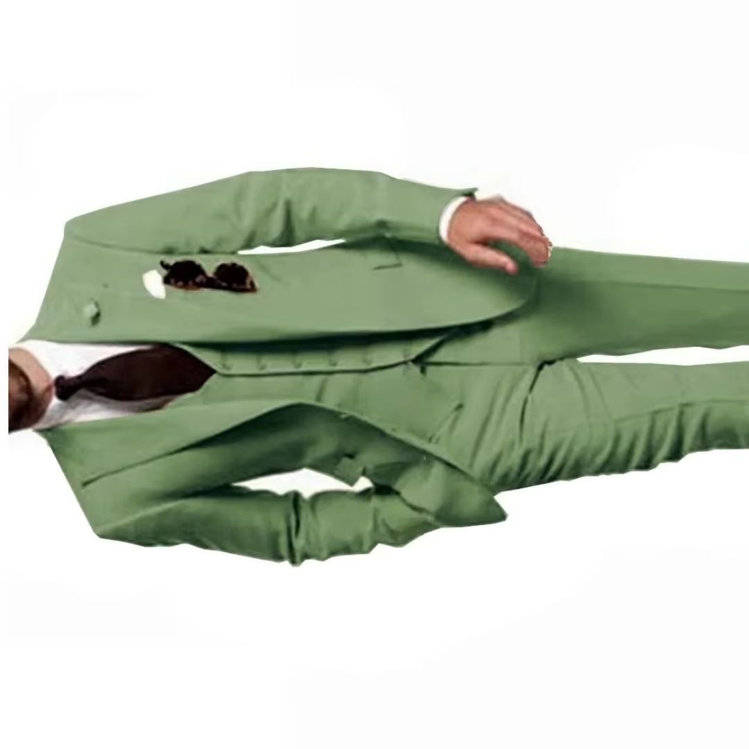 Men's Slim Fit Peak Lapel Wedd - Men'S Formal Wear Not Suit 评论和价格
