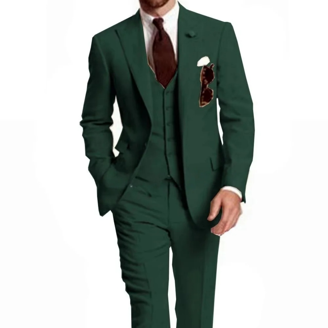Men's Slim Fit Peak Lapel Wedd - Men'S Formal Wear Not Suit 评论和价格