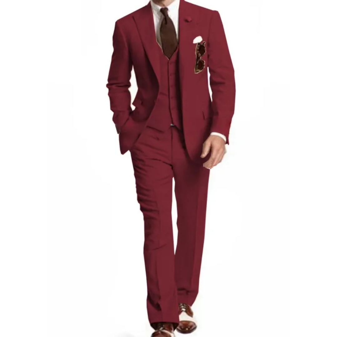 Men's Slim Fit Peak Lapel Wedd - Men'S Formal Wear Not Suit 评论和价格