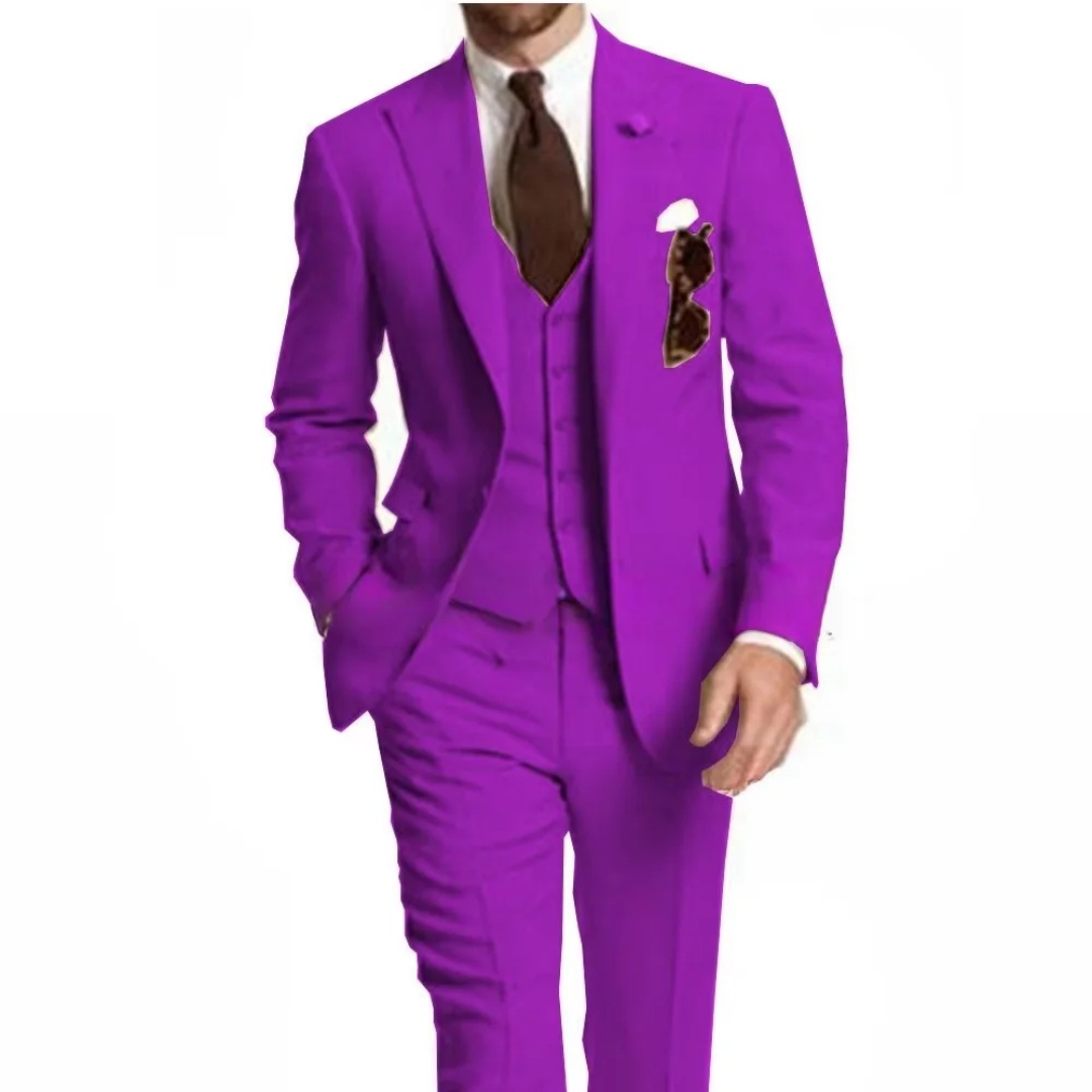 Men's Slim Fit Peak Lapel Wedd - Men'S Formal Wear Not Suit 评论和价格