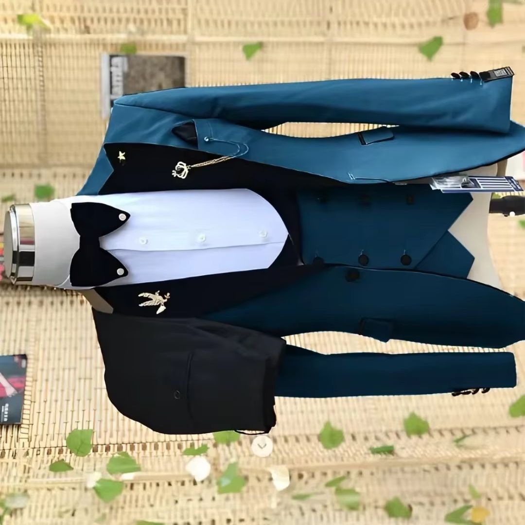 Elegant 3 Piece Slim Fit Men's - Men'S Formal Wear Not Suit 评论和价格