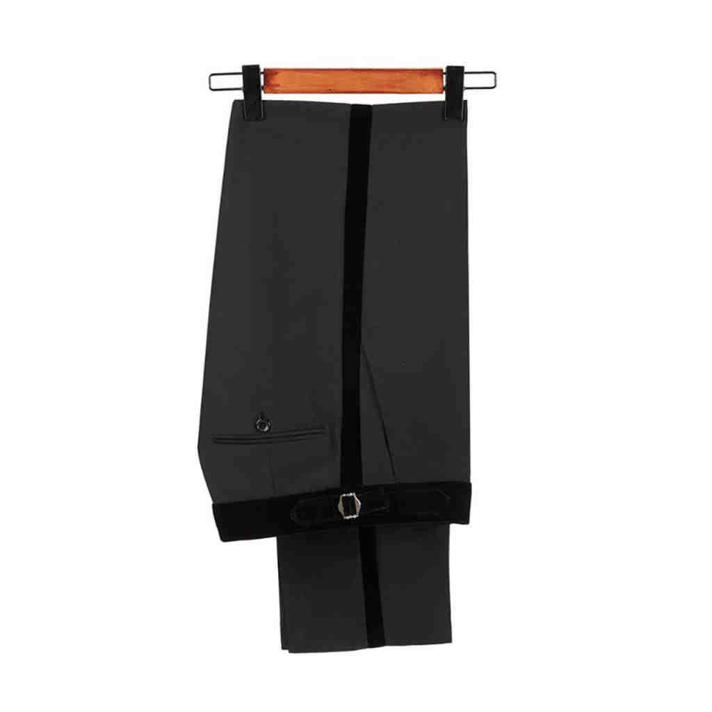 Men's Black Classic Flat Front - Dress Pant Flat Front 评论和价格
