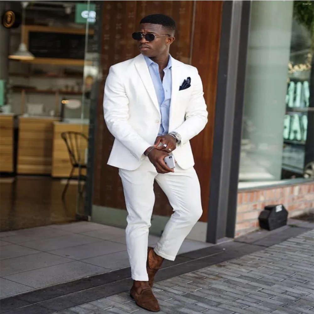 Men's White Formal Suits Class - Men'S Formal Wear Not Suit 评论和价格
